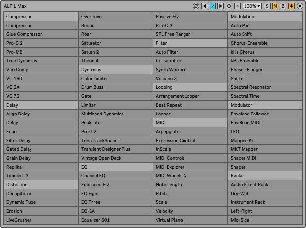 ALFIL Max - Medium (96 slots)