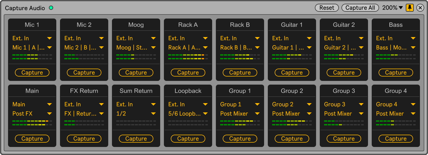 Capture Audio