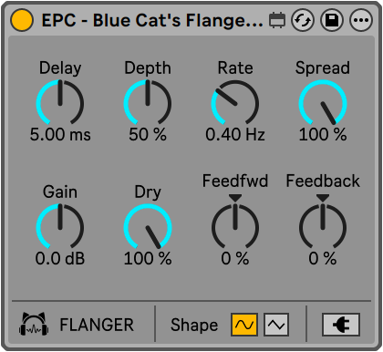 EPC - Blue Cat's Flanger 3