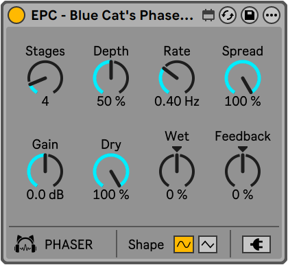 EPC - Blue Cat's Phaser 3