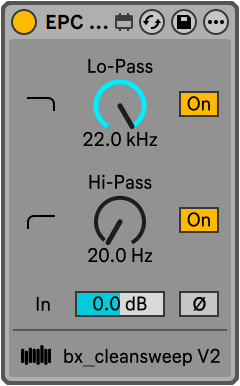 EPC - bx_cleansweep V2