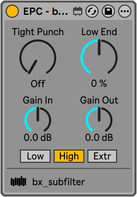 EPC - bx_subfilter