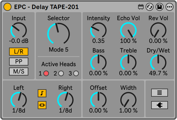 EPC - Delay TAPE-201