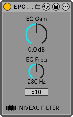 EPC - elysia niveau filter