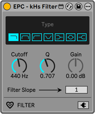 EPC - kHs Filter