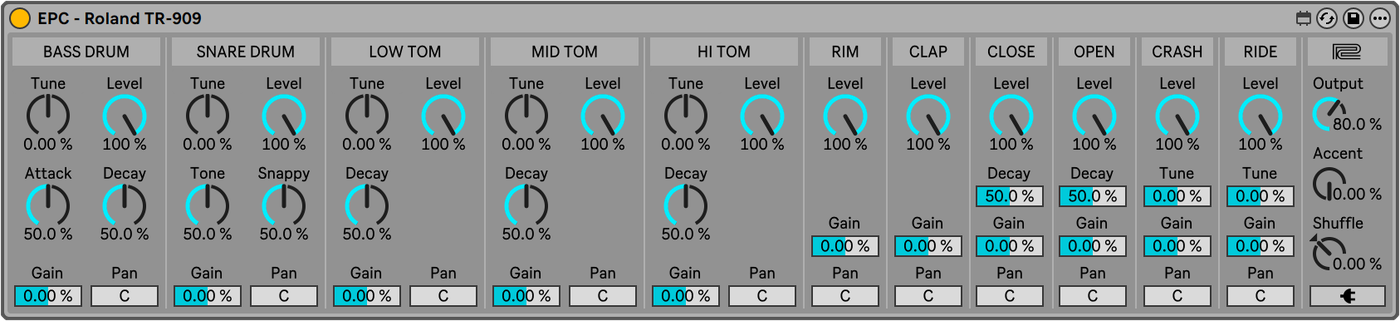 EPC - TR-909