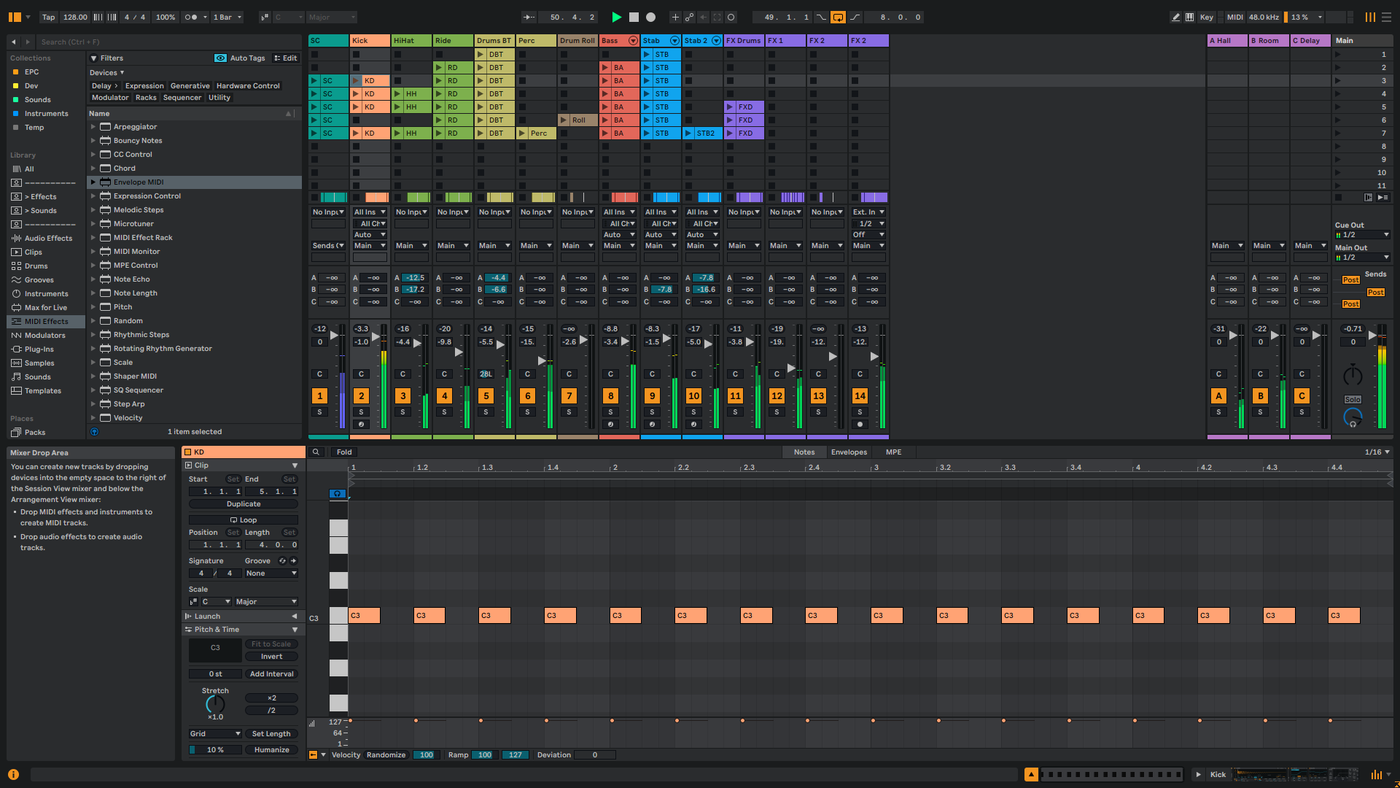killihu Theme 12 - Audio Clip View