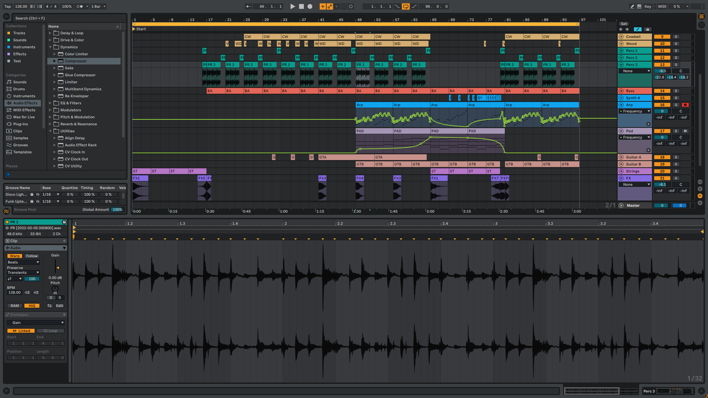 killihu Theme - Audio Clip View