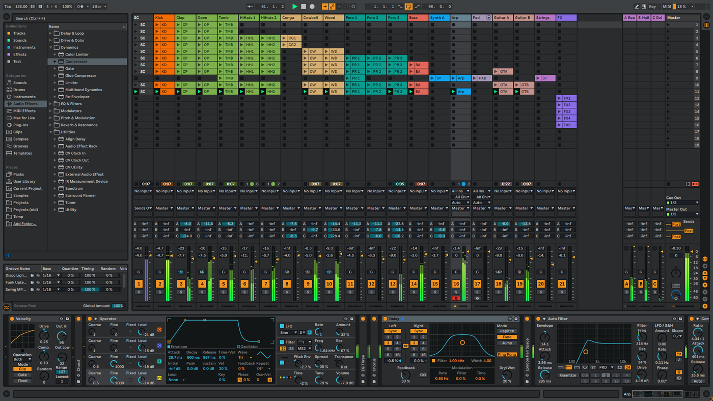killihu Theme - Session View