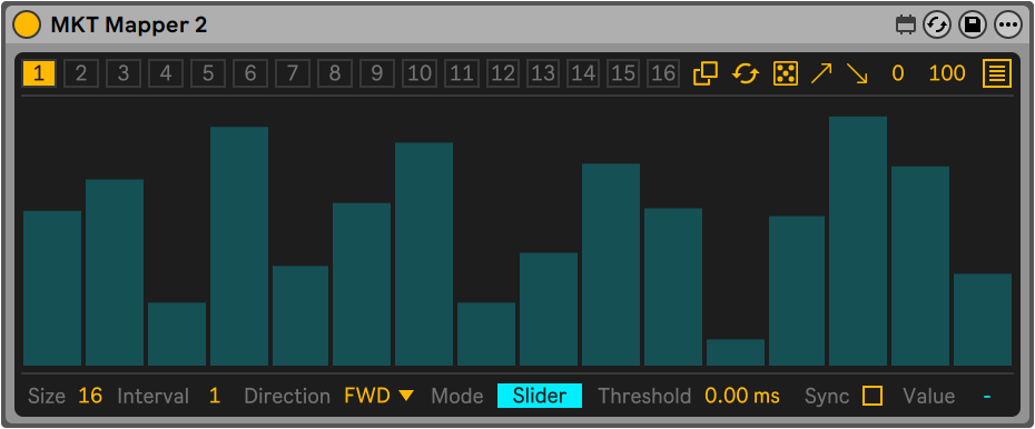 MKT Mapper - Slider