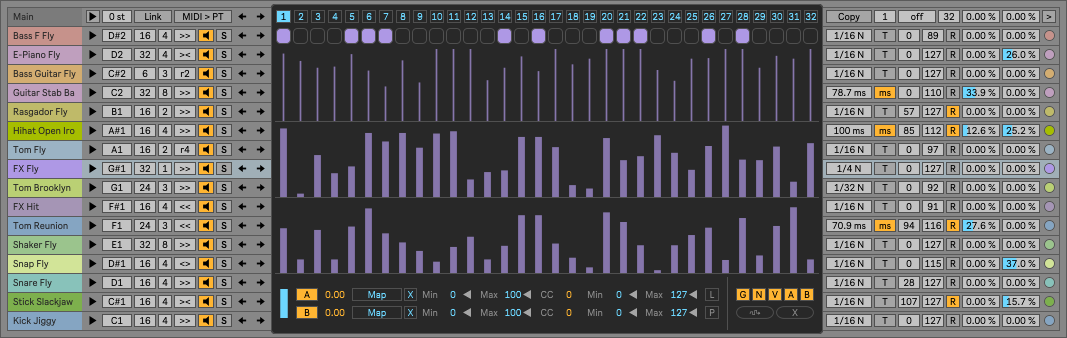 Sequencer-Ki - Envelopes