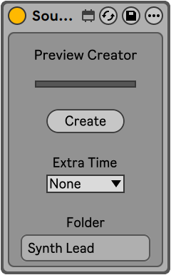 Sound Browser - Preview creator