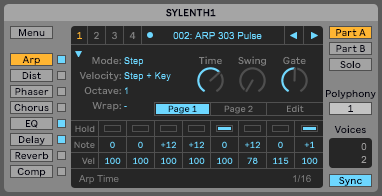 Sylenthon - Arpeggiator