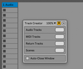 Track Creator - Demo