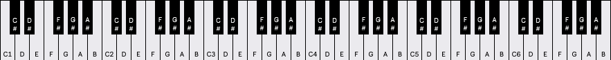 Virtual Piano - Light theme
