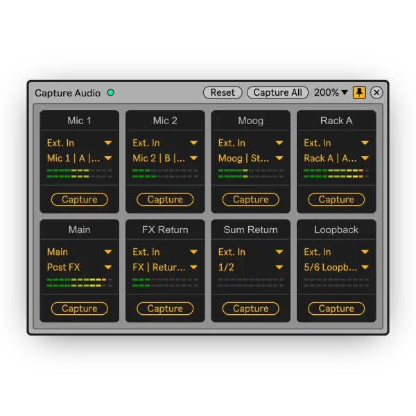 Capture Audio