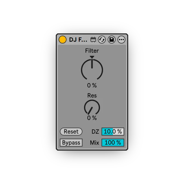 DJ Filter Control