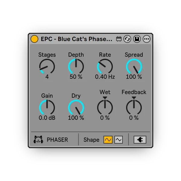 Blue Cat's Phaser 3