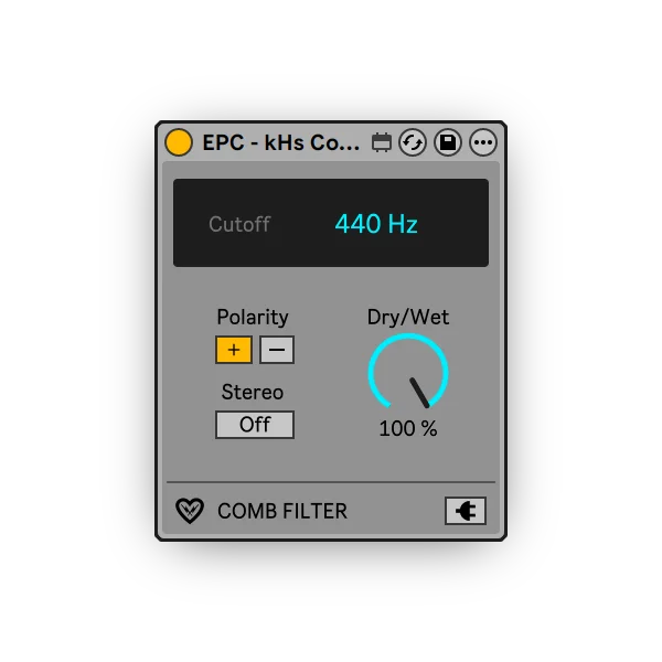 kHs Comb Filter