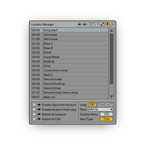 Locator Manager