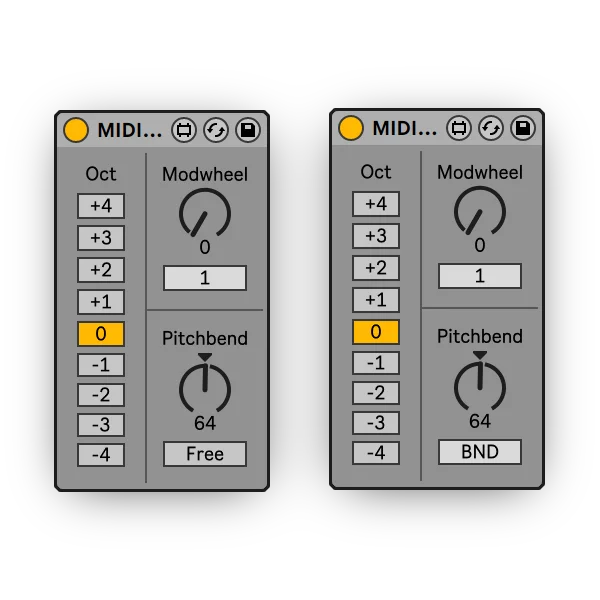 MIDI Wheels