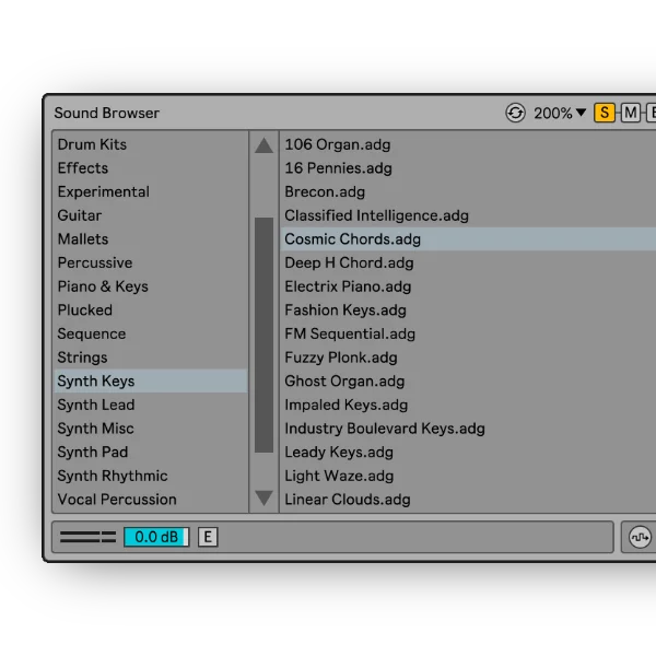 Sound Browser